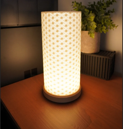 Kumiko Japanese Pattern LED Lamp - Home Decorator Lamp view 5