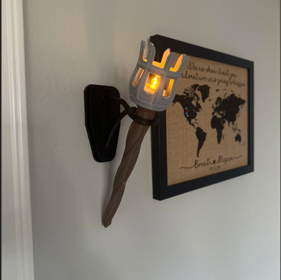 Medieval Sconce LED Tealight Holder | Home Decorator Lamp view 3